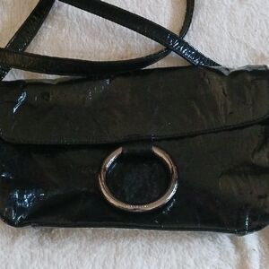 SEQUOIA- Black Designer Crossbody Bag